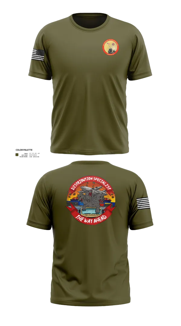 Headquarters And Service Battalion Henderson Hall 22303436 Short Sleeve Performance Shirt - 21
