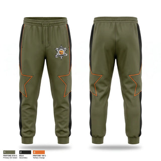 Sweatpants, Crawford county Kansas detectives, Police, Teamtime, Team time, sublimation, custom sports apparel, team uniforms, spirit wear, spiritwear, sports uniforms, custom shirts, team store, custom team store, fundraiser sports, apparel fundraiser