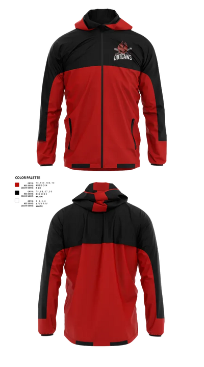 DownEast Outlaws 43136486 Windbreaker - 21
