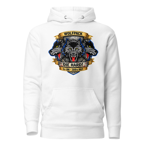Unisex Hoodie - 1 - White