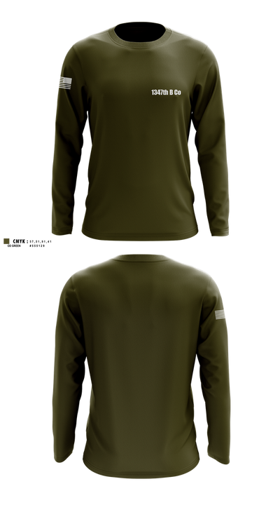 1347th B Co 35631621 Long Sleeve Performance Shirt 1