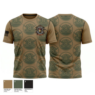 Short Sleeve Performance Shirt, MSRON 8, Navy, Teamtime, Team time, sublimation, custom sports apparel, team uniforms, spirit wear, spiritwear, sports uniforms, custom shirts, team store, custom team store, fundraiser sports, apparel fundraiser