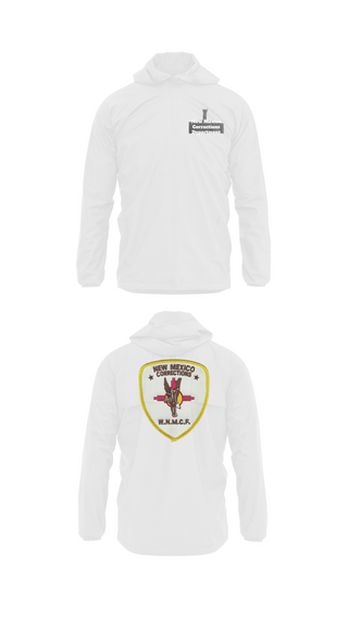 Windbreaker, New Mexico Corrections Department, Police, Teamtime, Team time, sublimation, custom sports apparel, team uniforms, spirit wear, spiritwear, sports uniforms, custom shirts, team store, custom team store, fundraiser sports, apparel fundraiser