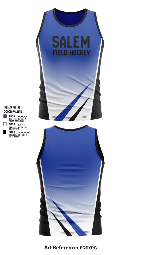 Tank Top, Salem High School Field Hockey, Field Hockey, Teamtime, Team time, sublimation, custom sports apparel, team uniforms, spirit wear, spiritwear, sports uniforms, custom shirts, team store, custom team store, fundraiser sports, apparel fundraiser
