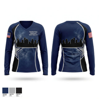 Old School Cotton Feel Shirt, Houston Police Department Cadet Class 277, Police, Teamtime, Team time, sublimation, custom sports apparel, team uniforms, spirit wear, spiritwear, sports uniforms, custom shirts, team store, custom team store, fundraiser sports, apparel fundraiser
