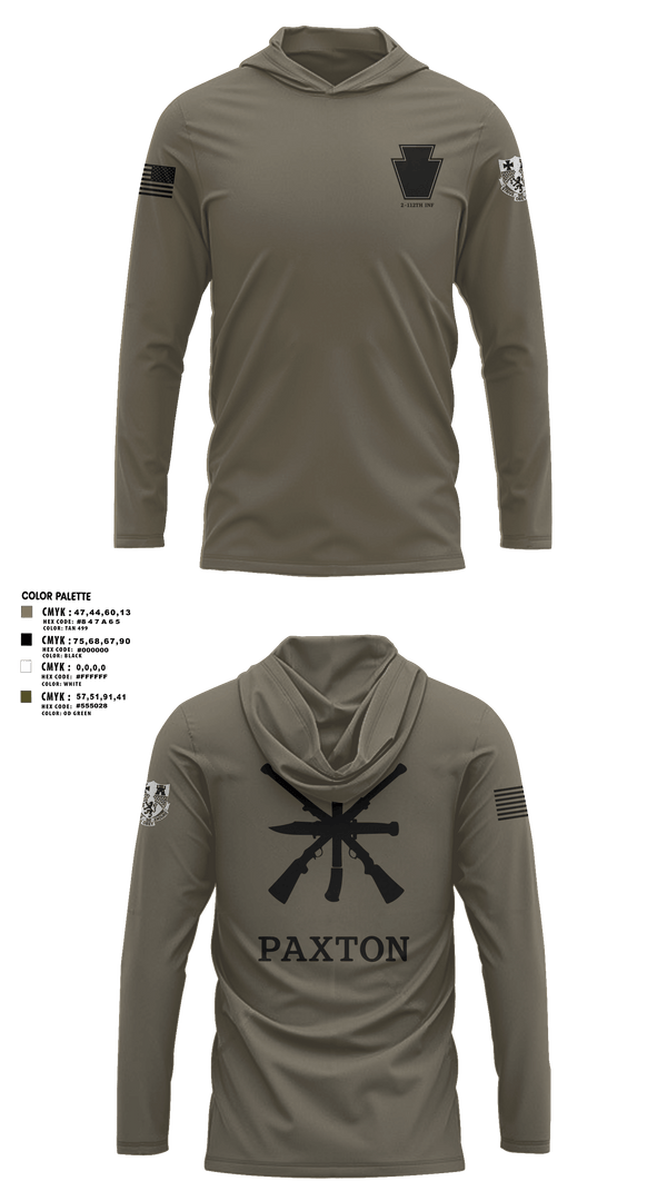 Long Sleeve Performance Shirt with hood, 319th IEW, , Teamtime, Team time, sublimation, custom sports apparel, team uniforms, spirit wear, spiritwear, sports uniforms, custom shirts, team store, custom team store, fundraiser sports, apparel fundraiser