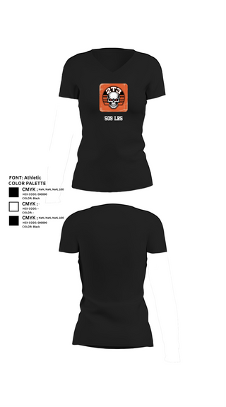 Womens Short Sleeve Vneck Shirt, 509 LRS, , Teamtime, Team time, sublimation, custom sports apparel, team uniforms, spirit wear, spiritwear, sports uniforms, custom shirts, team store, custom team store, fundraiser sports, apparel fundraiser