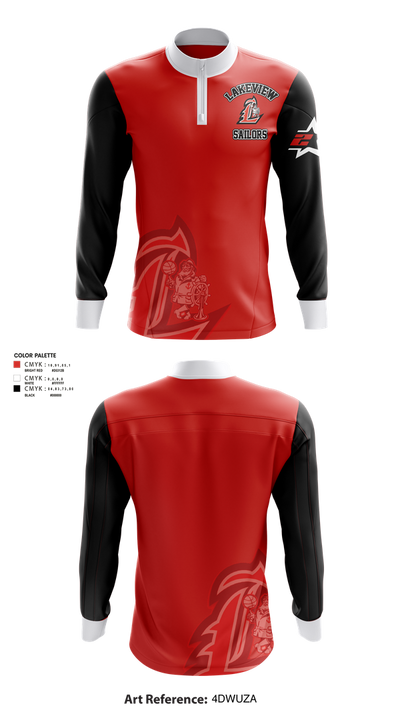 Lakeview 47345579 Quarter Zip Jacket - 1