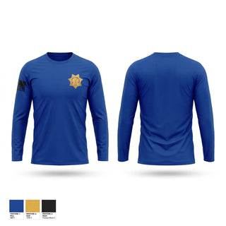 Long Sleeve Performance Shirt, California Highway Patrol, Police, Teamtime, Team time, sublimation, custom sports apparel, team uniforms, spirit wear, spiritwear, sports uniforms, custom shirts, team store, custom team store, fundraiser sports, apparel fundraiser