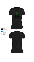 Cloudcroft Bears Band 7760214 Women's Short Sleeve V-neck Shirt - 10