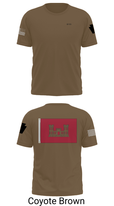 B 103 EN BN 37041687 Old School Cotton Feel Shirt - 10