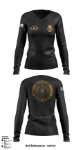 Echo Company 66068178 Women's Long Sleeve V-neck Shirt - 40
