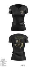 LMPD SRT 26773005 Women's Short Sleeve V-neck Shirt - 1