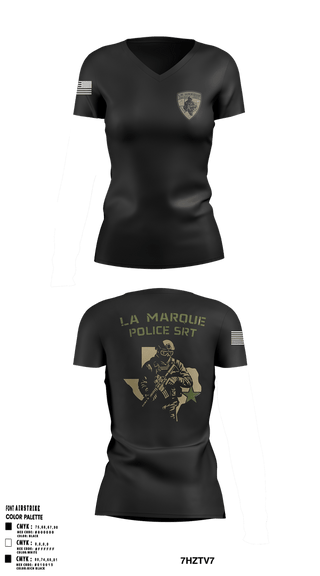 Womens Short Sleeve Vneck Shirt, LMPD SRT, Police, Teamtime, Team time, sublimation, custom sports apparel, team uniforms, spirit wear, spiritwear, sports uniforms, custom shirts, team store, custom team store, fundraiser sports, apparel fundraiser