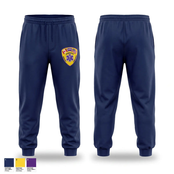 Sweatpants, Akwesasne Mohawk Ambulance, EMS/EMT, Teamtime, Team time, sublimation, custom sports apparel, team uniforms, spirit wear, spiritwear, sports uniforms, custom shirts, team store, custom team store, fundraiser sports, apparel fundraiser