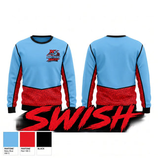 Crew Neck Sweatshirt, NORTHERN SWISH, Men's Basketball, Teamtime, Team time, sublimation, custom sports apparel, team uniforms, spirit wear, spiritwear, sports uniforms, custom shirts, team store, custom team store, fundraiser sports, apparel fundraiser