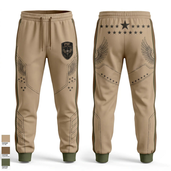 Sweatpants, PIF, Army, Teamtime, Team time, sublimation, custom sports apparel, team uniforms, spirit wear, spiritwear, sports uniforms, custom shirts, team store, custom team store, fundraiser sports, apparel fundraiser