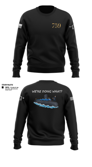Crew Neck Sweatshirt, USS JEFFERSON CITY, , Teamtime, Team time, sublimation, custom sports apparel, team uniforms, spirit wear, spiritwear, sports uniforms, custom shirts, team store, custom team store, fundraiser sports, apparel fundraiser
