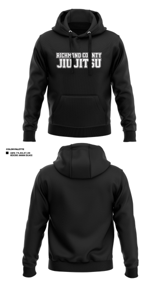 Hoodie, Richmond County Jiu-Jitsu, , Teamtime, Team time, sublimation, custom sports apparel, team uniforms, spirit wear, spiritwear, sports uniforms, custom shirts, team store, custom team store, fundraiser sports, apparel fundraiser