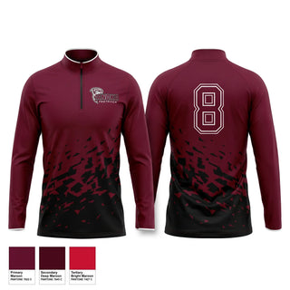 Quarter Zip Jacket, Anoka Tornadoes, Softball, Teamtime, Team time, sublimation, custom sports apparel, team uniforms, spirit wear, spiritwear, sports uniforms, custom shirts, team store, custom team store, fundraiser sports, apparel fundraiser