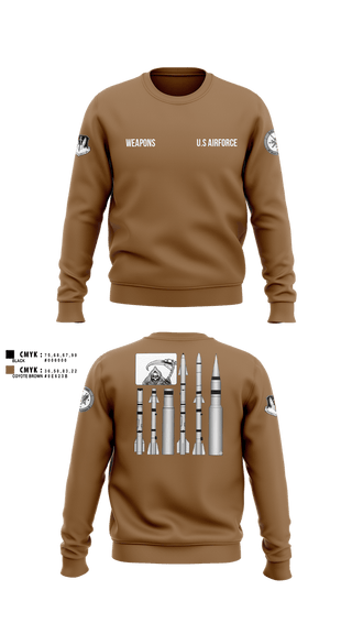 Crew Neck Sweatshirt, 144 FW, National Guard, Teamtime, Team time, sublimation, custom sports apparel, team uniforms, spirit wear, spiritwear, sports uniforms, custom shirts, team store, custom team store, fundraiser sports, apparel fundraiser
