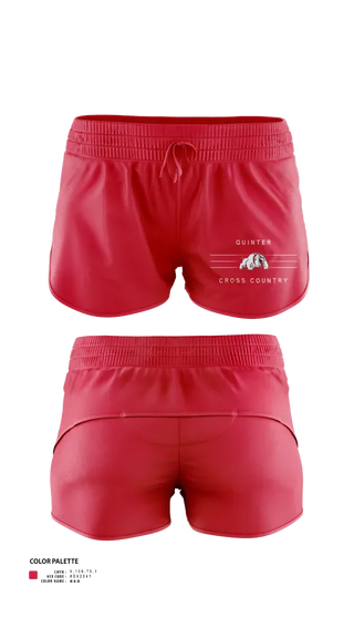 Track Shorts, Quinter Bulldogs, Cross Country, Teamtime, Team time, sublimation, custom sports apparel, team uniforms, spirit wear, spiritwear, sports uniforms, custom shirts, team store, custom team store, fundraiser sports, apparel fundraiser