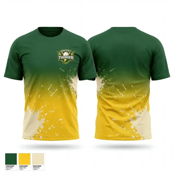 Old School Cotton Feel Shirt, Thunder, Baseball, Teamtime, Team time, sublimation, custom sports apparel, team uniforms, spirit wear, spiritwear, sports uniforms, custom shirts, team store, custom team store, fundraiser sports, apparel fundraiser