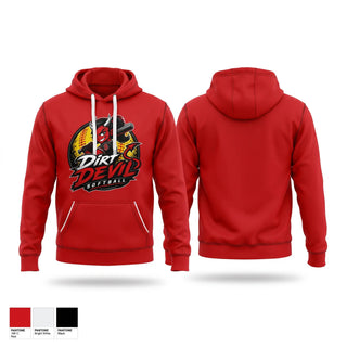 Hoodie, Dirt Devils, Softball, Teamtime, Team time, sublimation, custom sports apparel, team uniforms, spirit wear, spiritwear, sports uniforms, custom shirts, team store, custom team store, fundraiser sports, apparel fundraiser