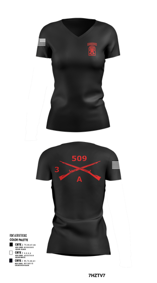 Womens Short Sleeve Vneck Shirt, Able Company, 3-509 IN (ABN), , Teamtime, Team time, sublimation, custom sports apparel, team uniforms, spirit wear, spiritwear, sports uniforms, custom shirts, team store, custom team store, fundraiser sports, apparel fundraiser