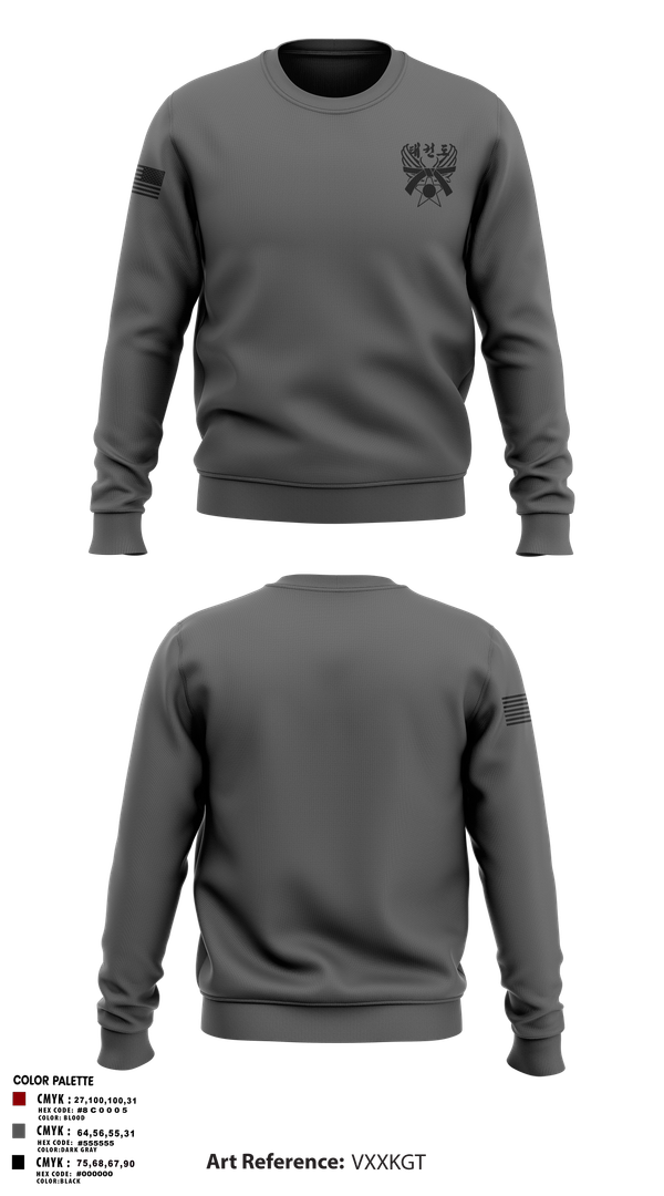 Crew Neck Sweatshirt, 319th IEW, , Teamtime, Team time, sublimation, custom sports apparel, team uniforms, spirit wear, spiritwear, sports uniforms, custom shirts, team store, custom team store, fundraiser sports, apparel fundraiser