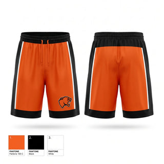 Athletic Shorts With Pockets, Panthers, Women's Basketball, Teamtime, Team time, sublimation, custom sports apparel, team uniforms, spirit wear, spiritwear, sports uniforms, custom shirts, team store, custom team store, fundraiser sports, apparel fundraiser