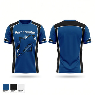 Short Sleeve Performance Shirt, Port Chester, Swimming, Teamtime, Team time, sublimation, custom sports apparel, team uniforms, spirit wear, spiritwear, sports uniforms, custom shirts, team store, custom team store, fundraiser sports, apparel fundraiser