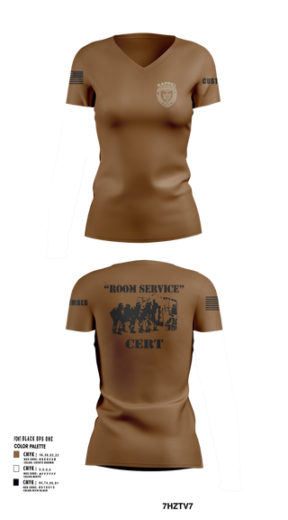 Womens Short Sleeve Vneck Shirt, Green Haven CERT, , Teamtime, Team time, sublimation, custom sports apparel, team uniforms, spirit wear, spiritwear, sports uniforms, custom shirts, team store, custom team store, fundraiser sports, apparel fundraiser