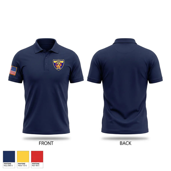 Short Sleeve Performance Polo, Dekalb Company 7, Fire Department, Teamtime, Team time, sublimation, custom sports apparel, team uniforms, spirit wear, spiritwear, sports uniforms, custom shirts, team store, custom team store, fundraiser sports, apparel fundraiser