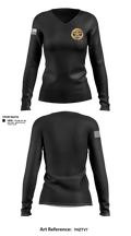 Greene County Sheriff’s Office Women's Long Sleeve V-neck Shirt - 1