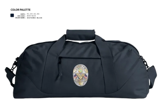 Duffle Bag, Miami Police Department, , Teamtime, Team time, sublimation, custom sports apparel, team uniforms, spirit wear, spiritwear, sports uniforms, custom shirts, team store, custom team store, fundraiser sports, apparel fundraiser