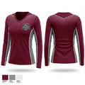 Ranger High School 44382181 Women's Long Sleeve V-neck Shirt - 1