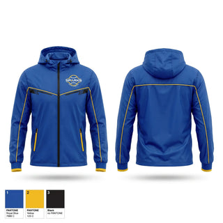 Windbreaker, Santa Clara PAL Sparks, Softball, Teamtime, Team time, sublimation, custom sports apparel, team uniforms, spirit wear, spiritwear, sports uniforms, custom shirts, team store, custom team store, fundraiser sports, apparel fundraiser