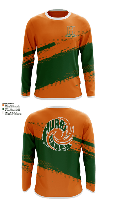 Hurricanes 31670554 Long Sleeve Performance Shirt 1