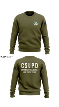 Criminal Intelligence and Threat Team Crew Neck Sweatshirt - 10