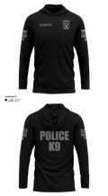 PERRY POLICE DEPARTMENT Long Sleeve hooded sunshirt - 61