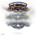 The Mitten State Trash Pandas Long Sleeve Performance Shirt 1