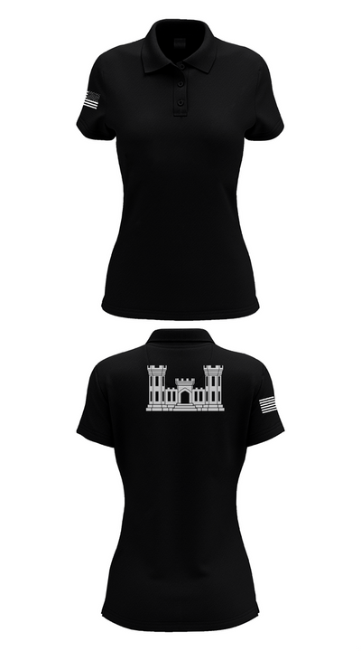 B 103 EN BN 37041687 Women's Short Sleeve Performance Polo  - 33