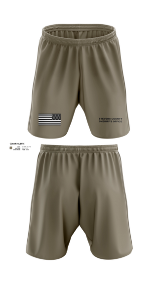 Athletic Shorts With Pockets, Stevens County Sheriff's Office, Police, Teamtime, Team time, sublimation, custom sports apparel, team uniforms, spirit wear, spiritwear, sports uniforms, custom shirts, team store, custom team store, fundraiser sports, apparel fundraiser
