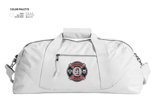 Duffle Bag, Gallatin Fire Department Station 4, Fire Department, Teamtime, Team time, sublimation, custom sports apparel, team uniforms, spirit wear, spiritwear, sports uniforms, custom shirts, team store, custom team store, fundraiser sports, apparel fundraiser