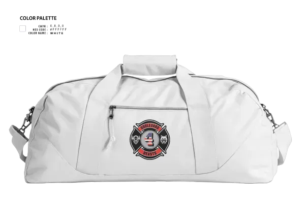 Duffle Bag, Gallatin Fire Department Station 4, Fire Department, Teamtime, Team time, sublimation, custom sports apparel, team uniforms, spirit wear, spiritwear, sports uniforms, custom shirts, team store, custom team store, fundraiser sports, apparel fundraiser