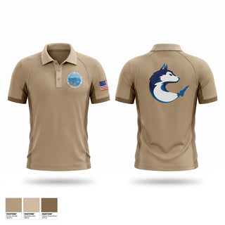 Short Sleeve Performance Polo, Air Traffic Control & Landing Systems Division, Navy, Teamtime, Team time, sublimation, custom sports apparel, team uniforms, spirit wear, spiritwear, sports uniforms, custom shirts, team store, custom team store, fundraiser sports, apparel fundraiser