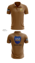100th Training Division Short Sleeve Performance Polo - 22