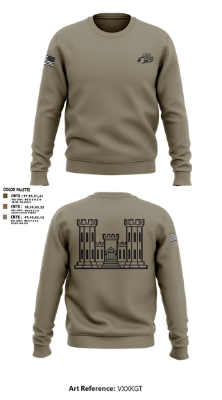 Crew Neck Sweatshirt, TCC, National Guard, Teamtime, Team time, sublimation, custom sports apparel, team uniforms, spirit wear, spiritwear, sports uniforms, custom shirts, team store, custom team store, fundraiser sports, apparel fundraiser