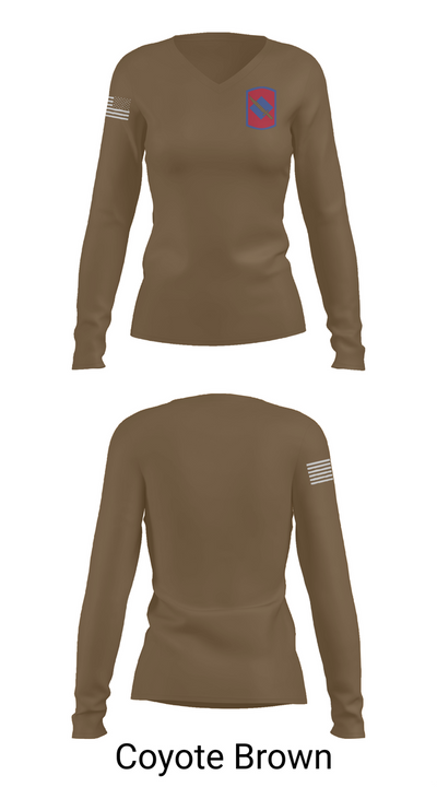 39th infantry 89191022 Women's Long Sleeve V-neck Shirt - 16